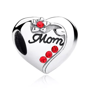 (bild till) Pandora Stil Berlock Mamma Hjärta - Scc004