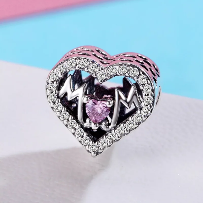 (bild till) Pandora Stil Berlock Mamma - Scc395 - View 3