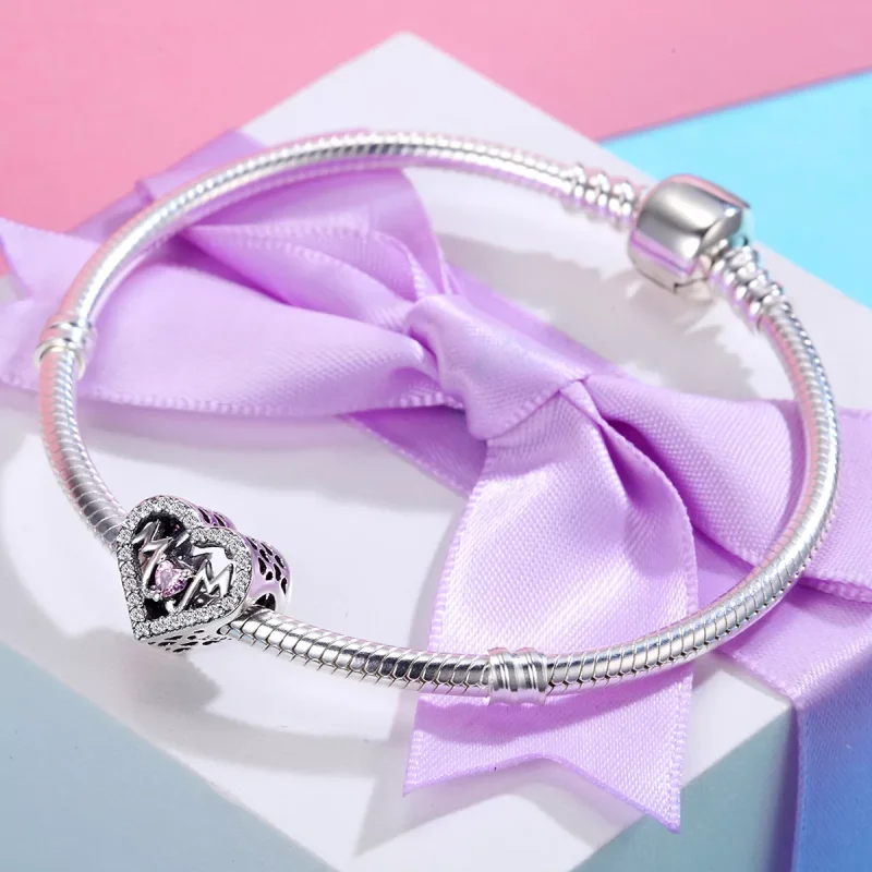 (bild till) Pandora Stil Berlock Mamma - Scc395 - View 5