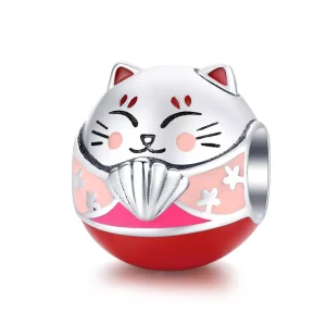 (bild till) Pandora Stil Berlock Maneki Neko - Scc1341