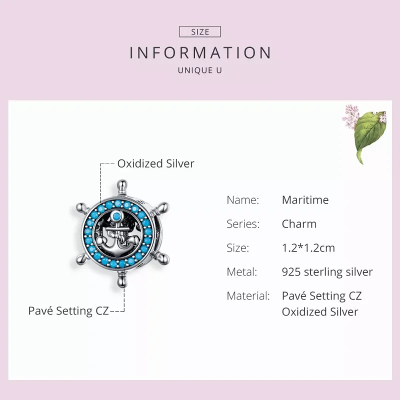 (bild till) Pandora Stil Berlock Maritimt - Scc1200 - View 3