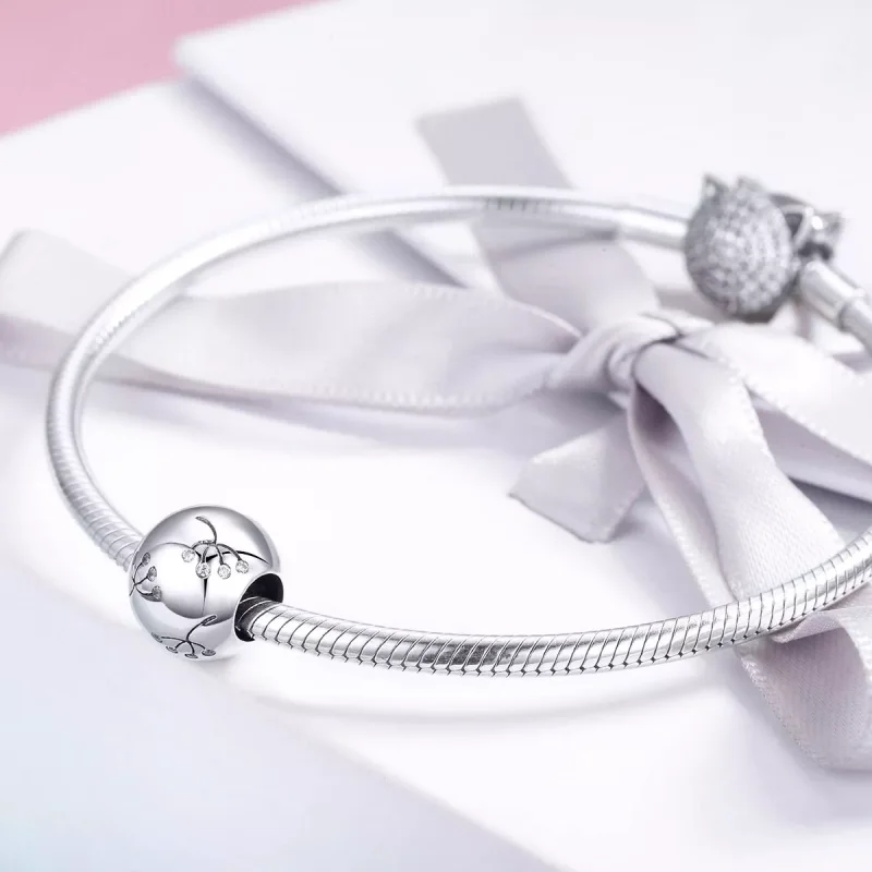 (bild till) Pandora Stil Berlock Maskros - Bsc053 - View 3
