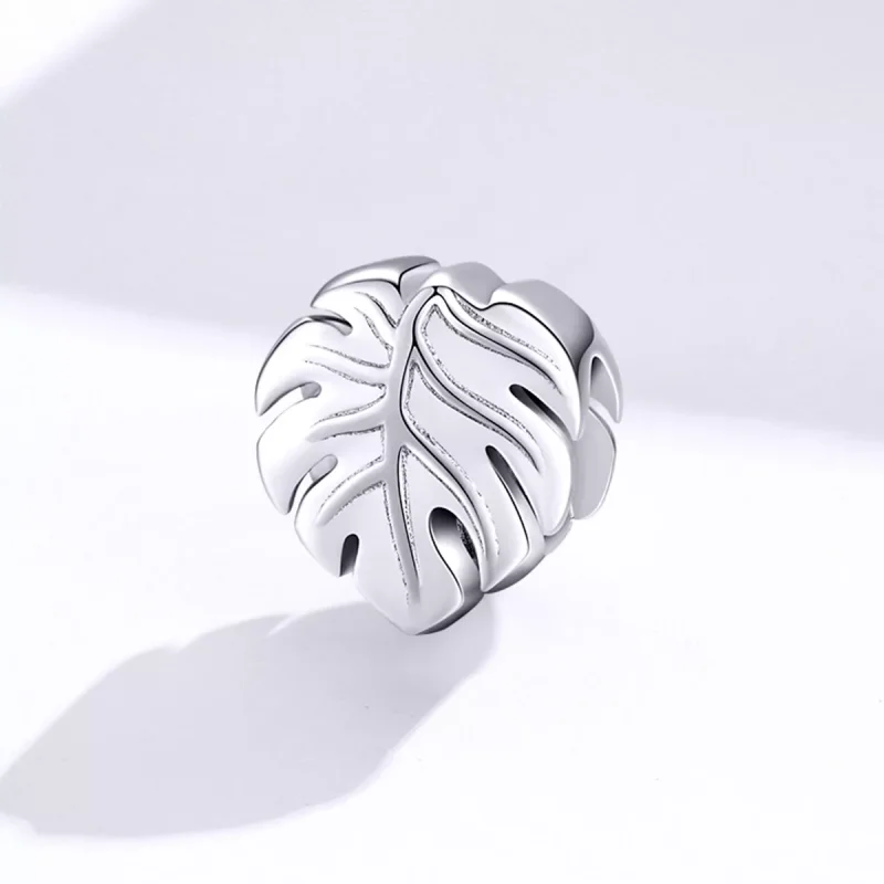 (bild till) Pandora Stil Berlock Monstera Deliciosa - Bsc141 - View 2