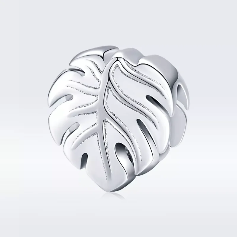 (bild till) Pandora Stil Berlock Monstera Deliciosa - Bsc141 - View 5