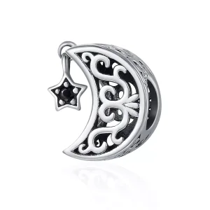 (bild till) Pandora Stil Berlock Moon And Star - Scc483