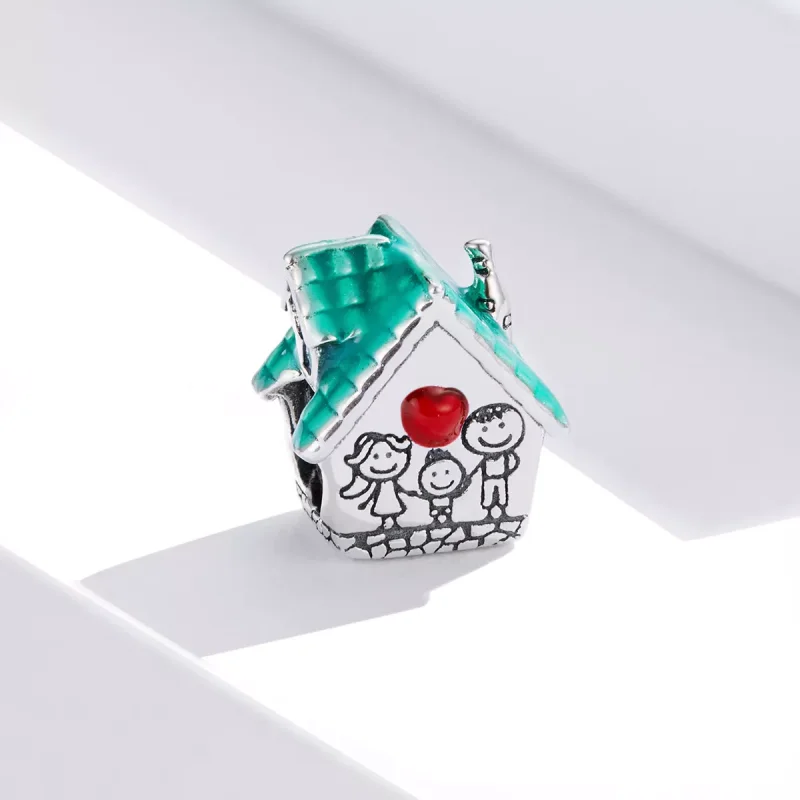 (bild till) Pandora Stil Berlock Mysig Stuga - Scc1518 - View 2