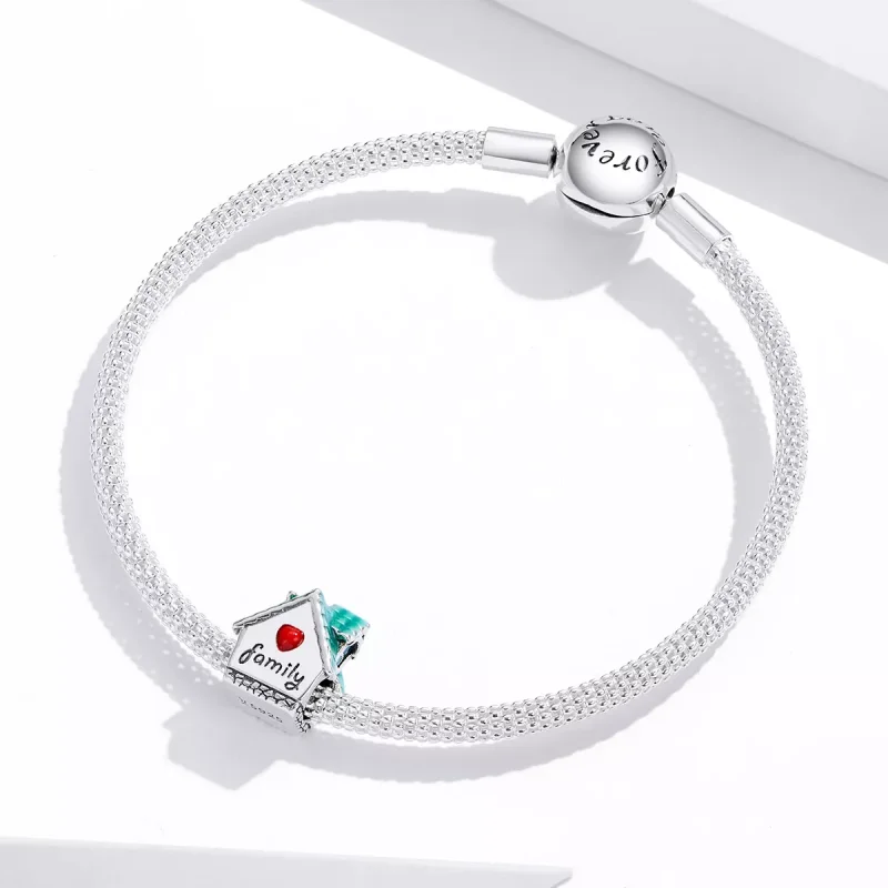 (bild till) Pandora Stil Berlock Mysig Stuga - Scc1518 - View 3