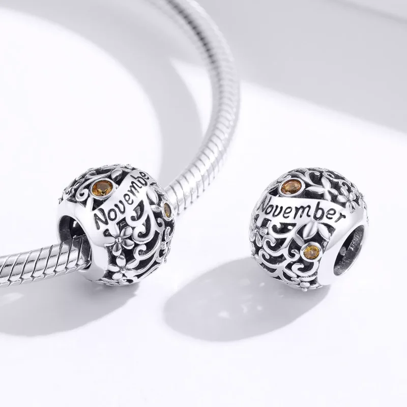 (bild till) Pandora Stil Berlock November Birthstone - Scc1385-11 - View 2