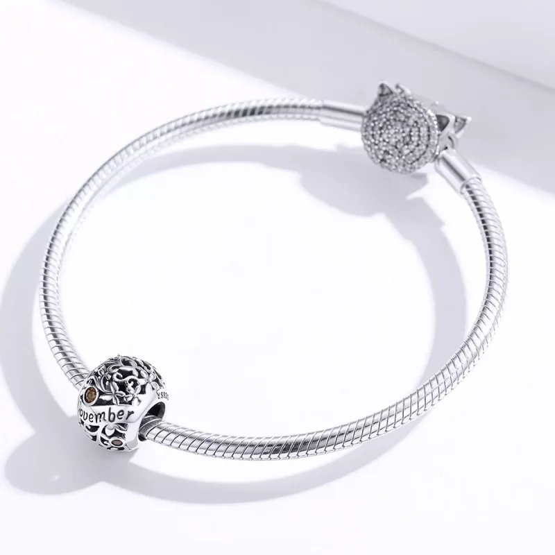 (bild till) Pandora Stil Berlock November Birthstone - Scc1385-11 - View 3