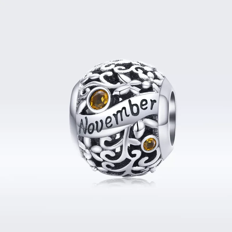 (bild till) Pandora Stil Berlock November Birthstone - Scc1385-11 - View 5