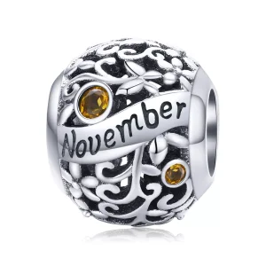 (bild till) Pandora Stil Berlock November Birthstone - Scc1385-11