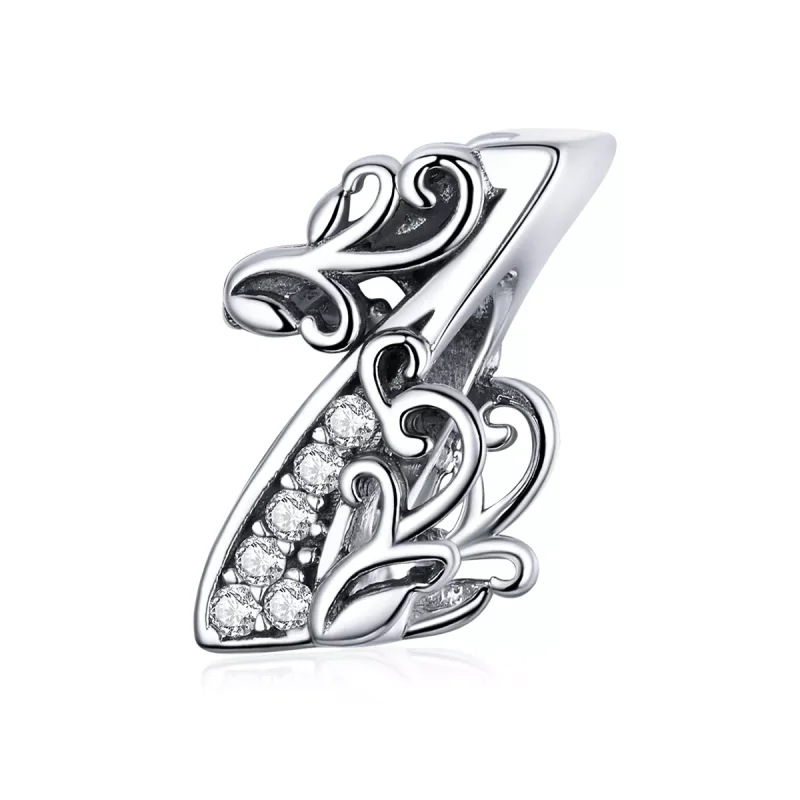 (bild till) Pandora Stil Berlock Nummer 1 - Scc1418-1