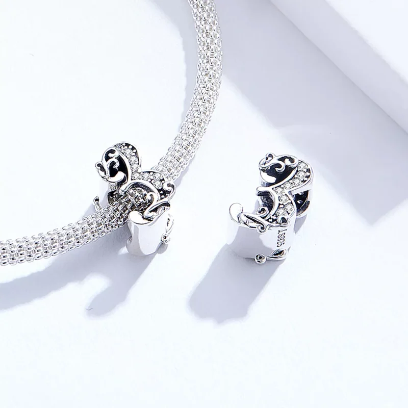 (bild till) Pandora Stil Berlock Nummer 3 - Scc1418-3 - View 4