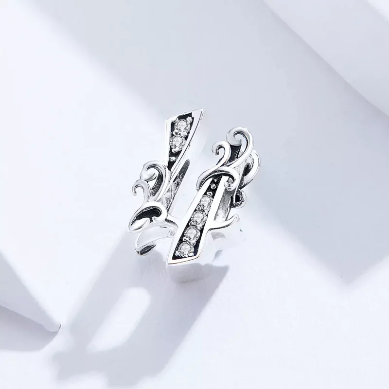 (bild till) Pandora Stil Berlock Nummer 4 - Scc1418-4 - View 2