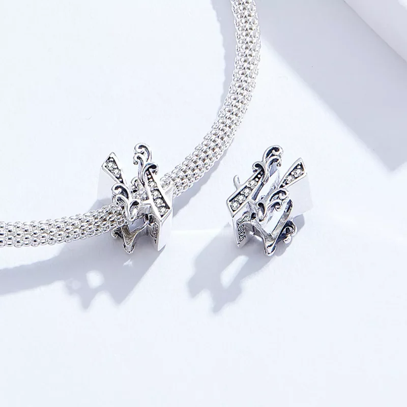 (bild till) Pandora Stil Berlock Nummer 4 - Scc1418-4 - View 4