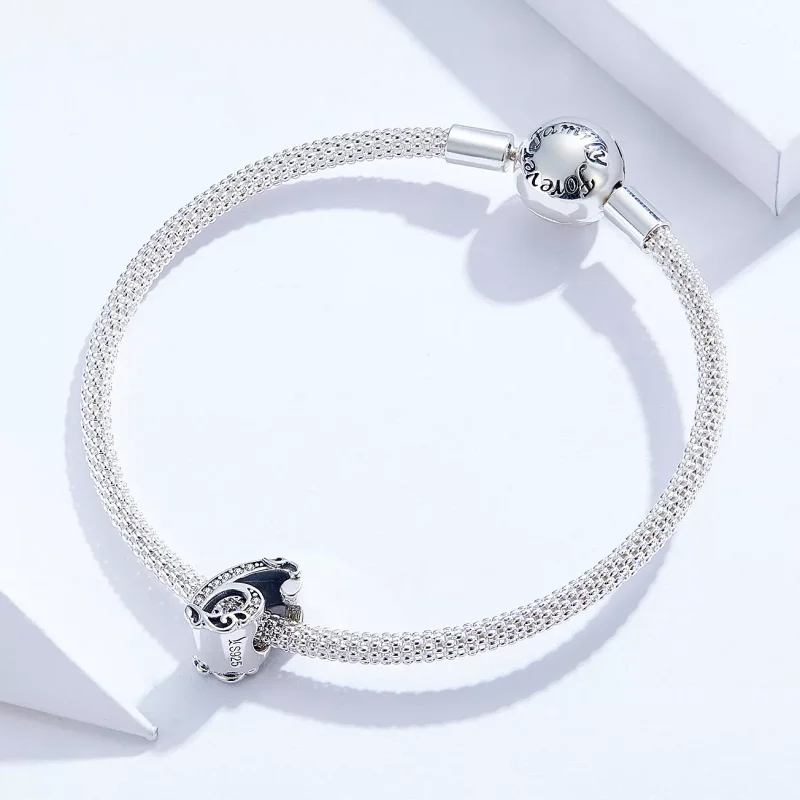 (bild till) Pandora Stil Berlock Nummer 6 - Scc1418-6 - View 3