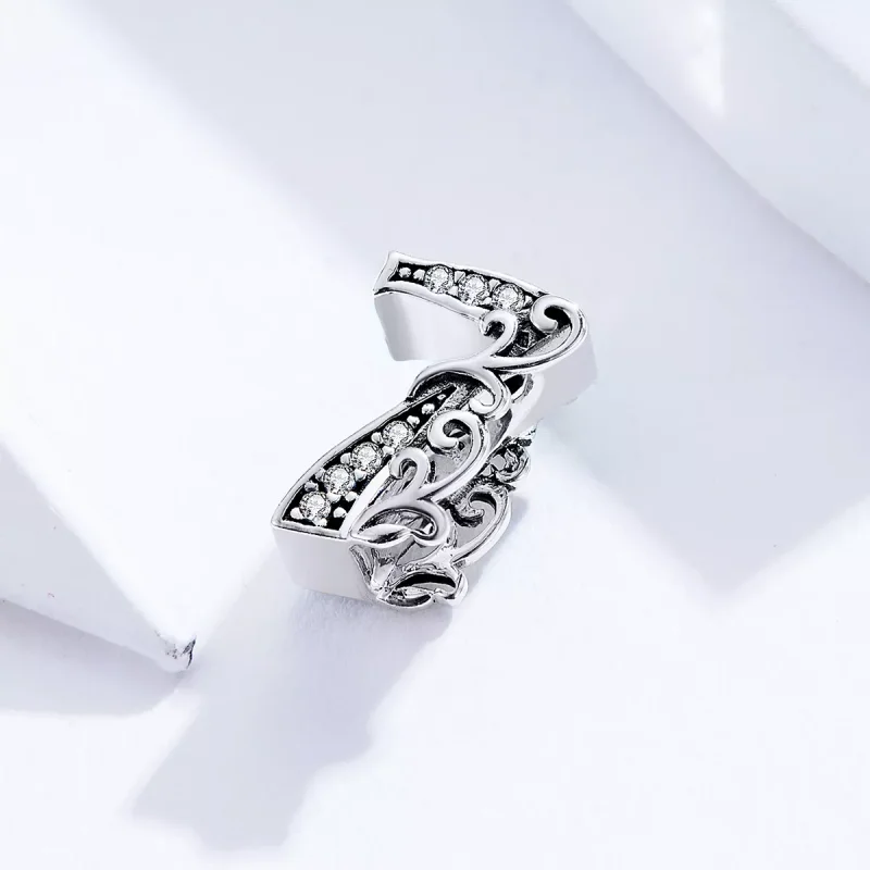 (bild till) Pandora Stil Berlock Nummer 7 - Scc1418-7 - View 2