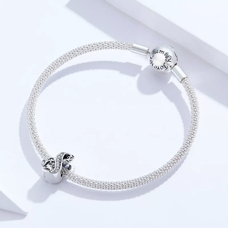 (bild till) Pandora Stil Berlock Nummer 8 - Scc1418-8 - View 3
