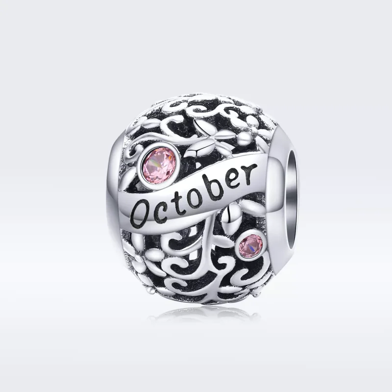 (bild till) Pandora Stil Berlock Oktober Birthstone - Scc1385-10 - View 5