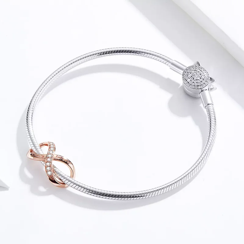(bild till) Pandora Stil Berlock Oändlighet 14 Karat Roséguld - Scc1146-C - View 3