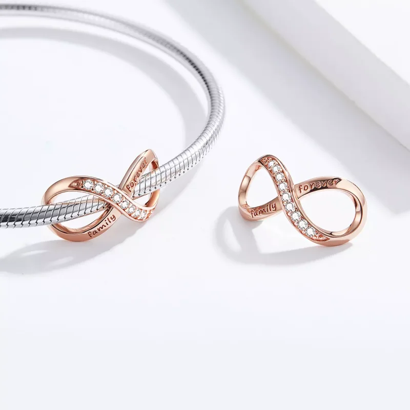 (bild till) Pandora Stil Berlock Oändlighet 14 Karat Roséguld - Scc1146-C - View 4