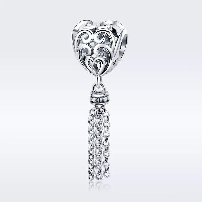 (bild till) Pandora Stil Berlock Openwork Dreamcatcher - Scc722 - View 3