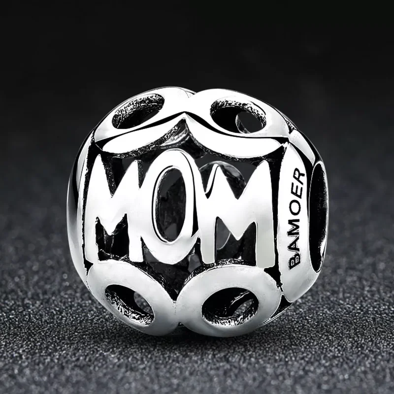 (bild till) Pandora Stil Berlock Openwork Mamma - Scc060 - View 4