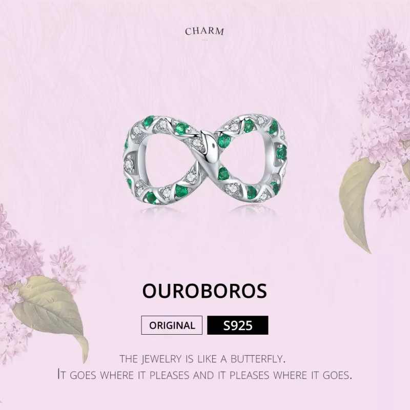 (bild till) Pandora Stil Berlock Ouroboros - Bsc186 - View 6
