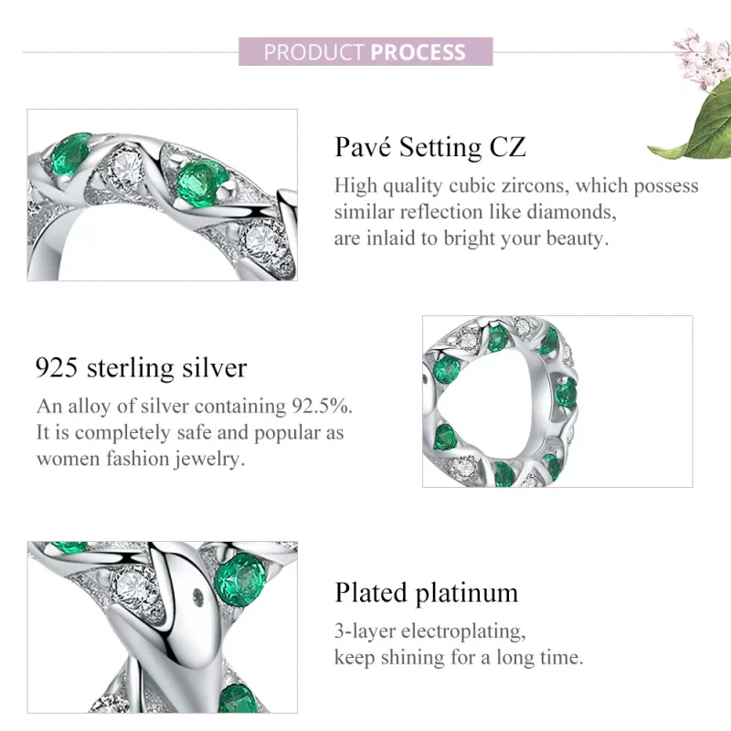 (bild till) Pandora Stil Berlock Ouroboros - Bsc186 - View 8