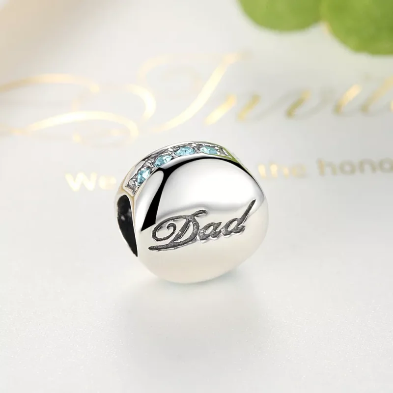 (bild till) Pandora Stil Berlock Pappa - Scc006 - View 4