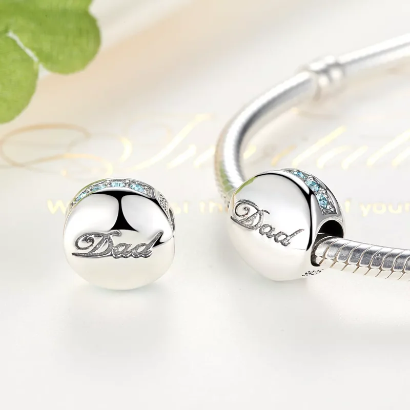 (bild till) Pandora Stil Berlock Pappa - Scc006 - View 5