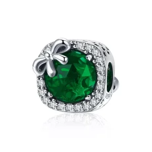 (bild till) Pandora Stil Berlock Pavé Bow - Scc1058-Gn