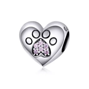 (bild till) Pandora Stil Berlock Pet Fotavtryck - Bsc209