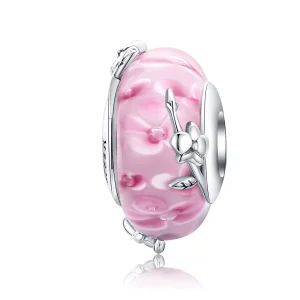 (bild till) Pandora Stil Berlock Phalaenopsis - Scc1281
