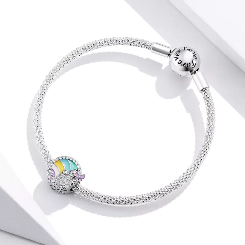 (bild till) Pandora Stil Berlock Rainbow Castle - Scc1585 - View 4