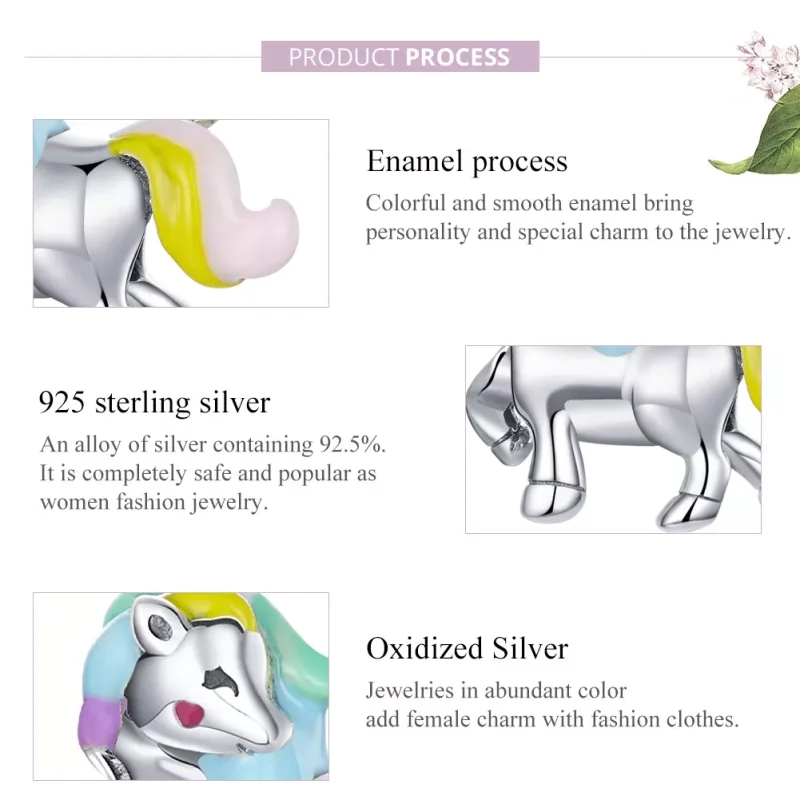 (bild till) Pandora Stil Berlock Rainbow Dash - Scc1500 - View 8