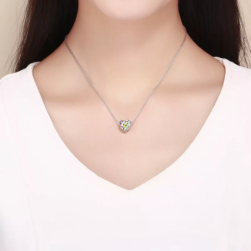 (bild till) Pandora Stil Berlock Rainbow Heart - Scc902 - View 5