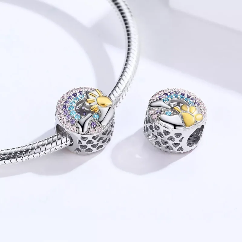 (bild till) Pandora Stil Berlock Rainbow & Sun - Scc1255 - View 4