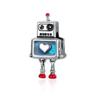 (bild till) Pandora Stil Berlock Robot - Scc346