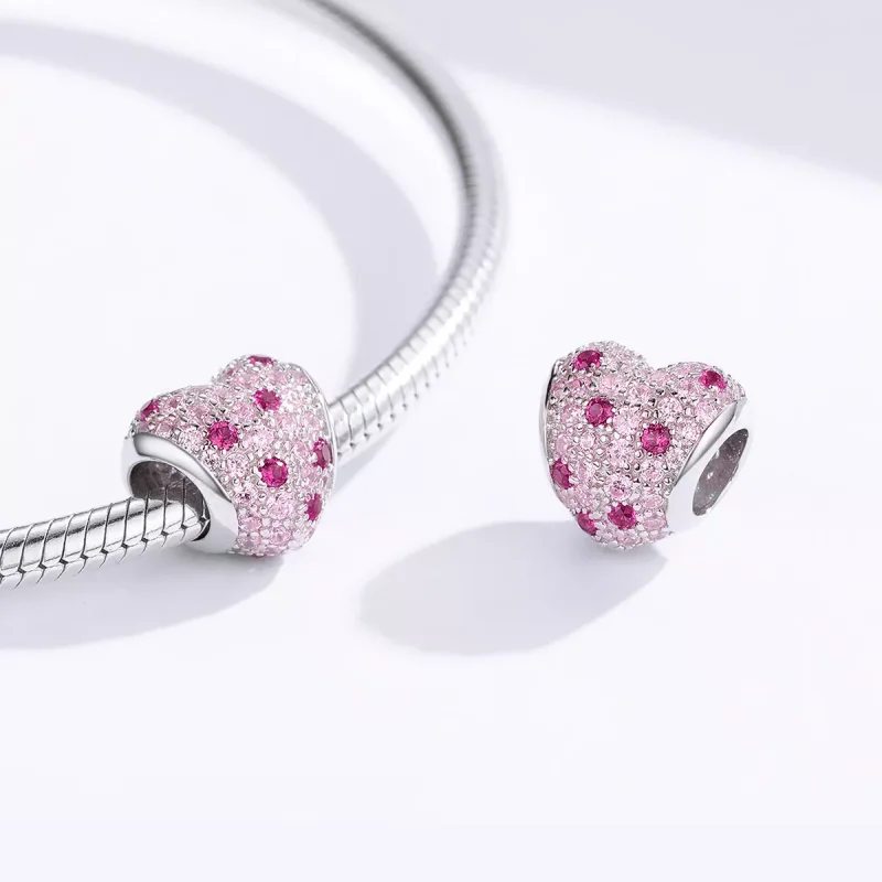 (bild till) Pandora Stil Berlock Romantik av Ung Flicka - Bsc118 - View 4