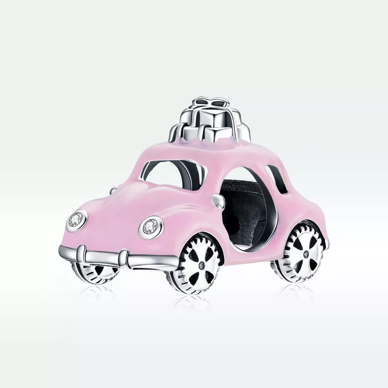 (bild till) Pandora Stil Berlock Rosa Bil - Scc1738 - View 5