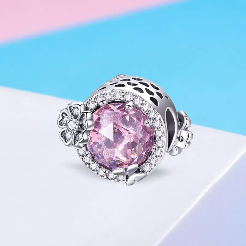 (bild till) Pandora Stil Berlock Rosa Smak - Scc904 - View 2