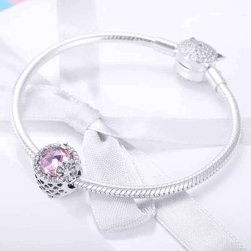 (bild till) Pandora Stil Berlock Rosa Smak - Scc904 - View 3