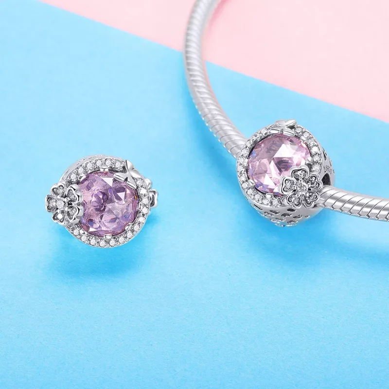 (bild till) Pandora Stil Berlock Rosa Smak - Scc904 - View 4