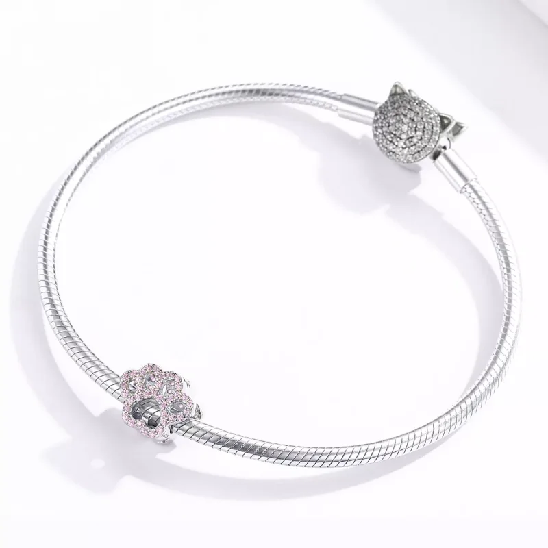 (bild till) Pandora Stil Berlock Rosa Tass - Bsc164 - View 3