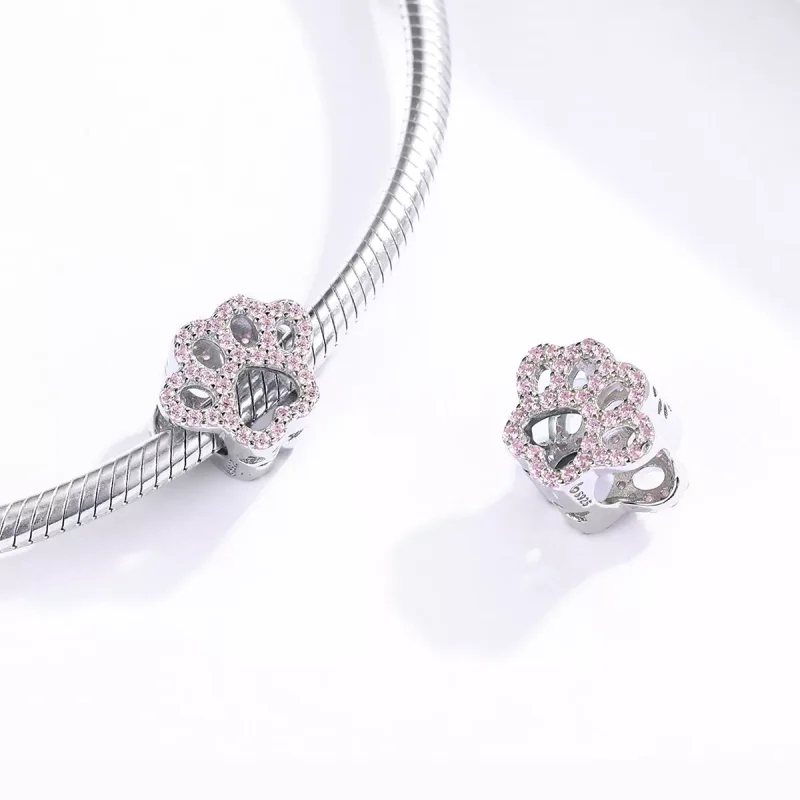 (bild till) Pandora Stil Berlock Rosa Tass - Bsc164 - View 4