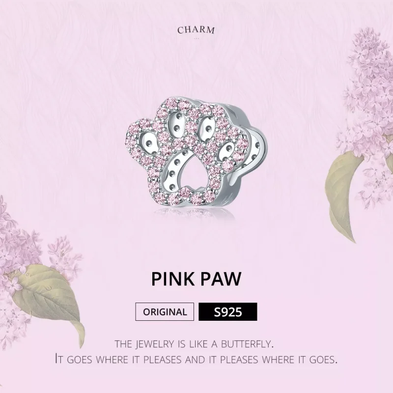 (bild till) Pandora Stil Berlock Rosa Tass - Bsc164 - View 6