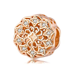 (bild till) Pandora Stil Berlock Rosefönster 14 Karat Roséguld - Scc1279