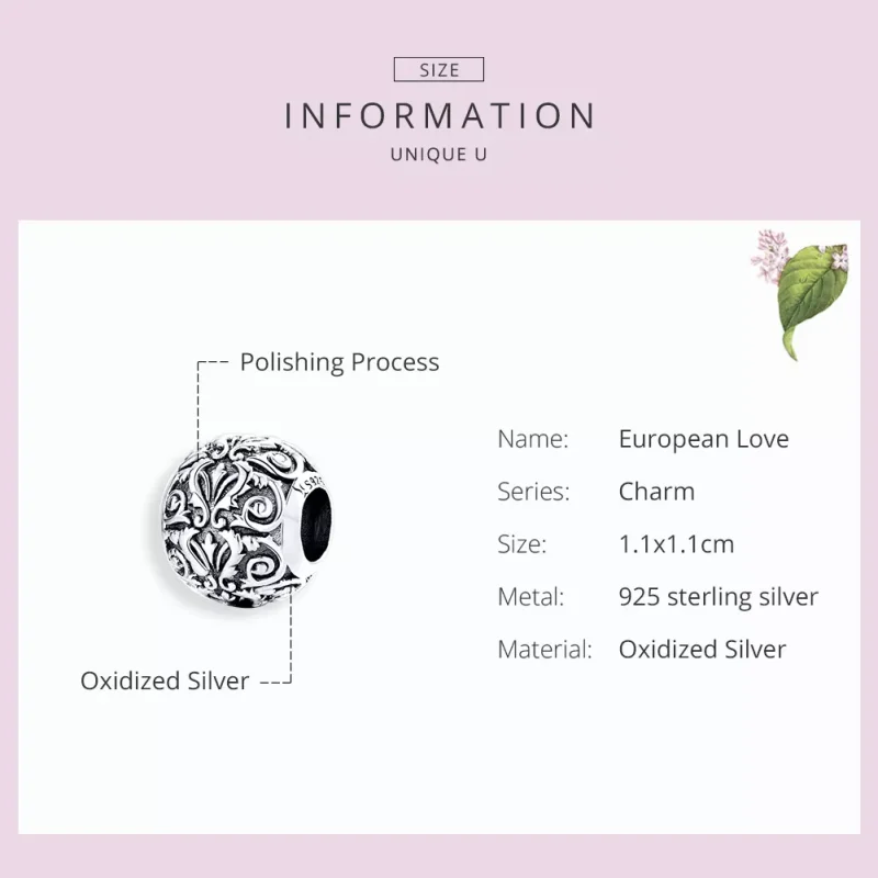 (bild till) Pandora Stil Berlock Royal Court Style - Scc1179 - View 3