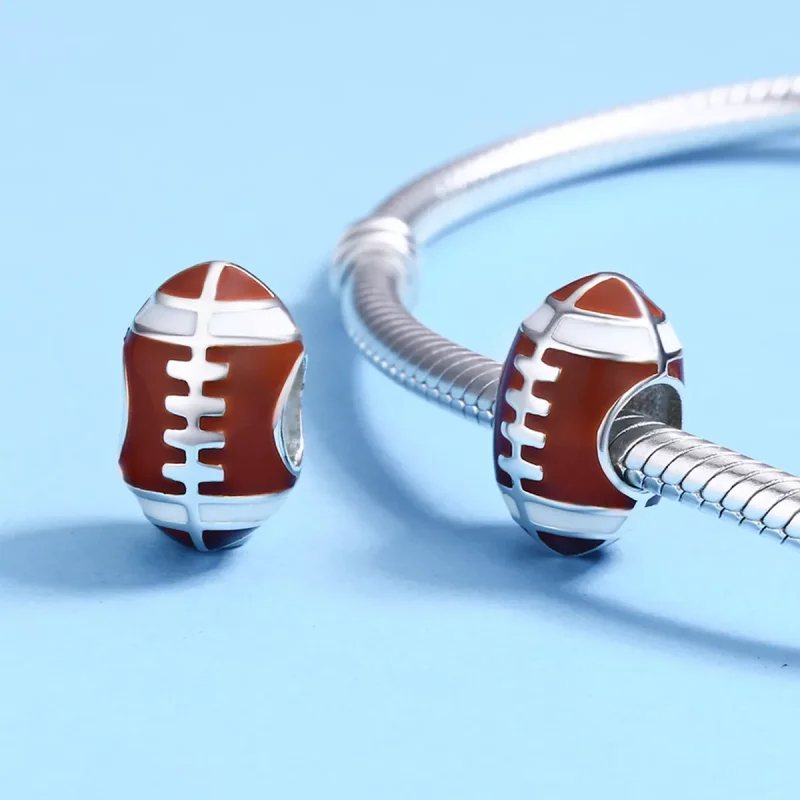 (bild till) Pandora Stil Berlock Rugbyboll - Scc442 - View 5